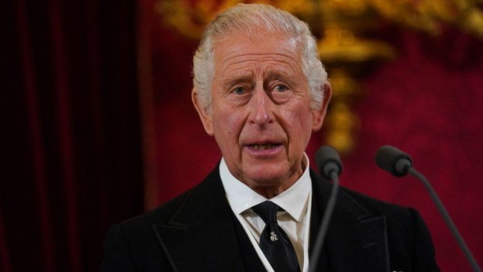 King Charles III. Credit: AFP file photo