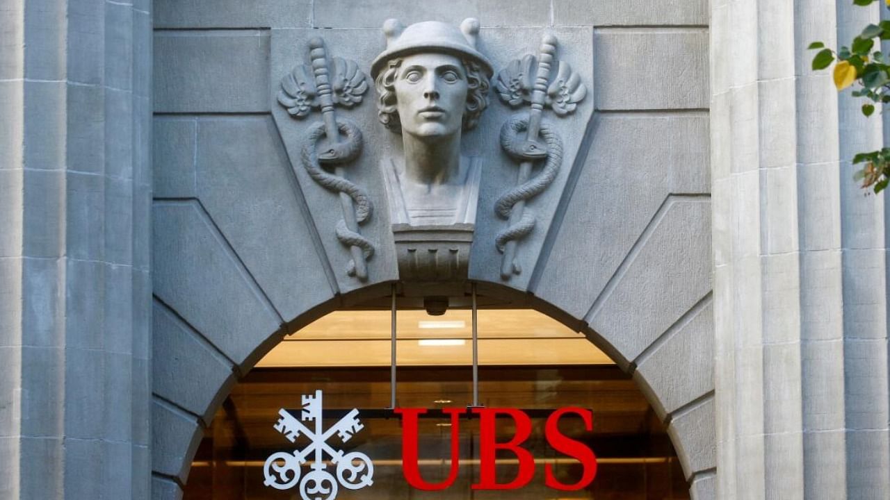 The logo of the Swiss bank UBS is seen in Zurich. Credit: Reuters Photo
