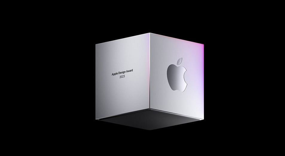Design Awards 2023 logo. Credit: Apple