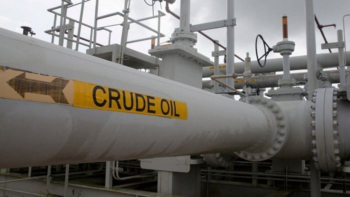 Brent crude futures were down 23 cents, or 0.3 per cent, at $76.48 a barrel at 0020 GMT. Credit: Reuters Photo