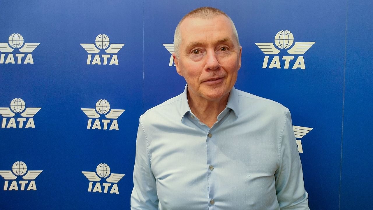 The International Air Transport Association (IATA) Director General Willie Walsh, in Istanbul. Credit: PTI Photo