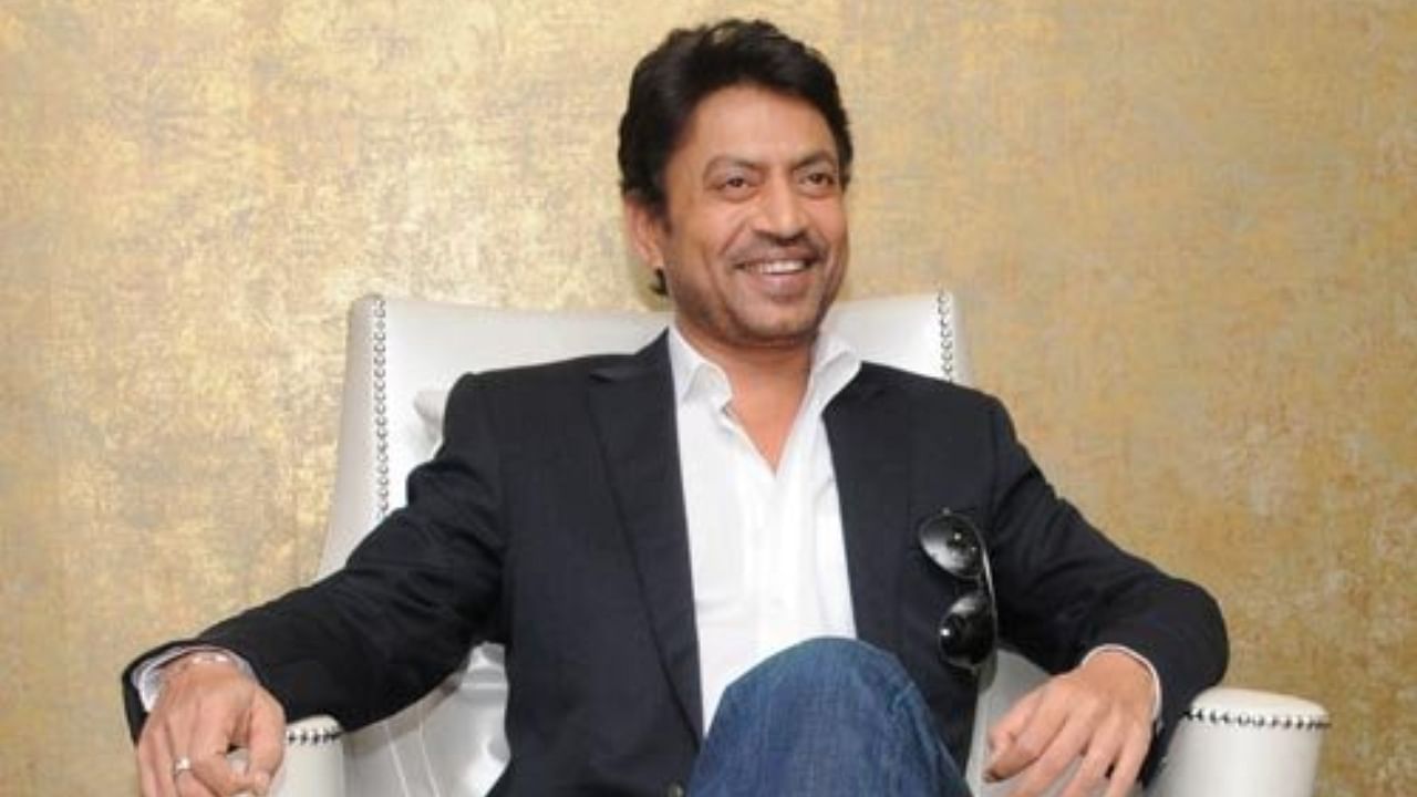 Late actor Irrfan Khan. DH File Photo