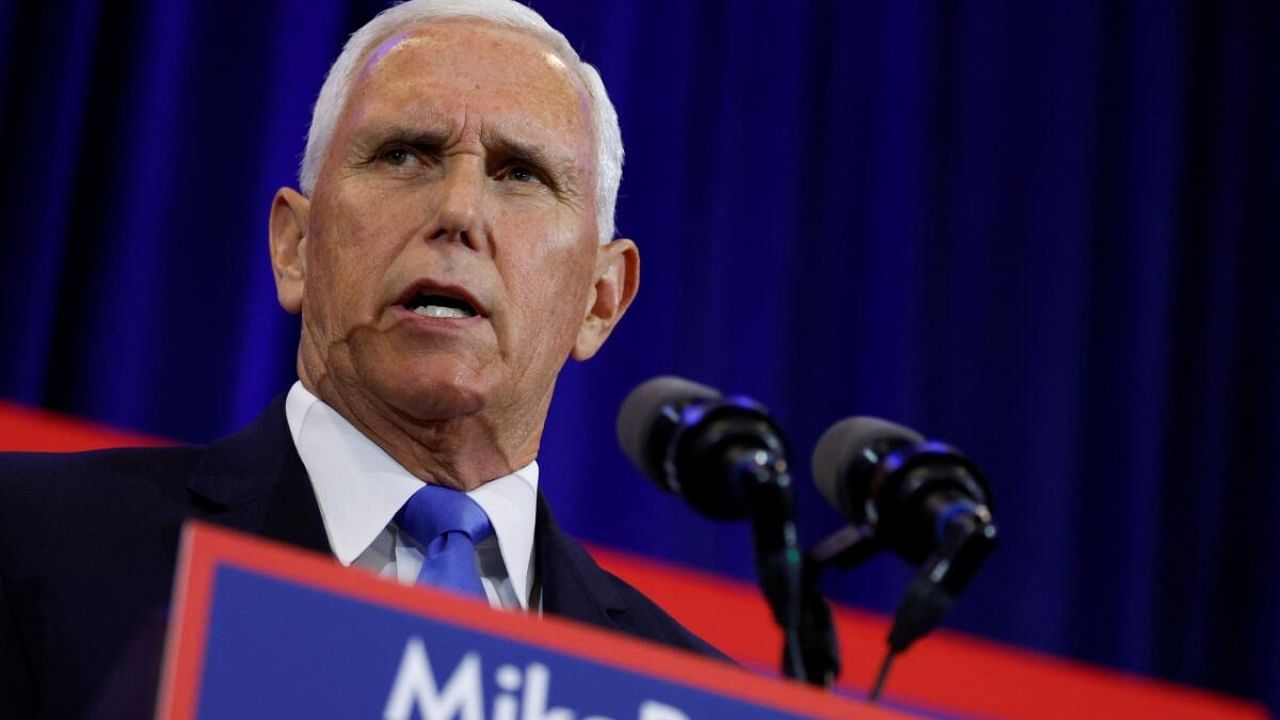 Former US Vice President Mike Pence publicly announces and kicks off his campaign for the 2024 Republican US presidential nomination. Credit: Reuters Photo