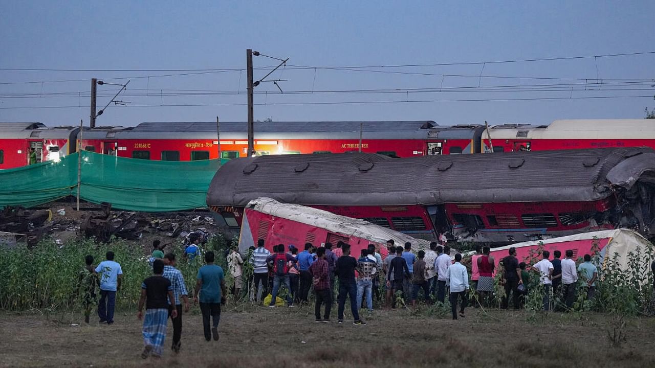 In all, 288 people died in the accident and more than 1,200 were injured. Credit: PTI Photo
