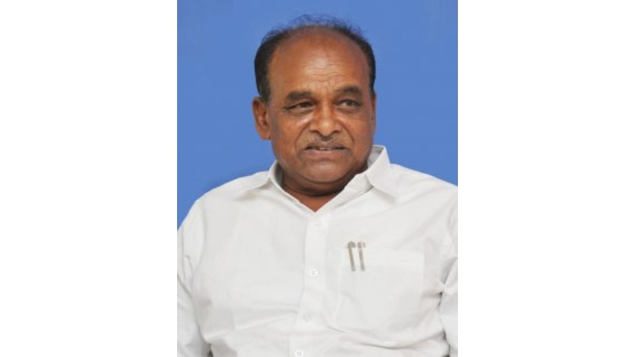 Senior Congress leader C Puttarangashetty. Credit: DH File Photo