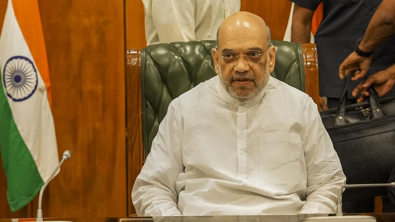 Union Home Minister Amit Shah. Credit: PTI Photo