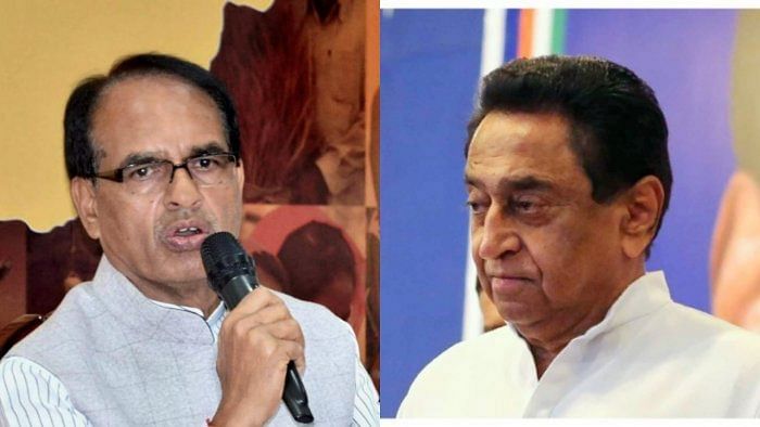 <div class="paragraphs"><p>MP CM Shivraj Singh Chouhan(L) and senior Congress leader Kamal Nath. </p></div>