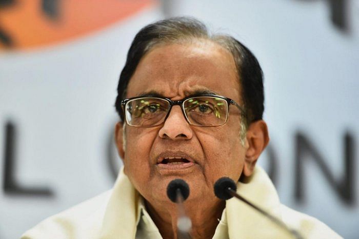 Reacting to the stance taken by the BJP MPs, Chidambaram said their response was another example of the 'absolute intolerance of the BJP to any criticism.' Credit: PTI Photo
