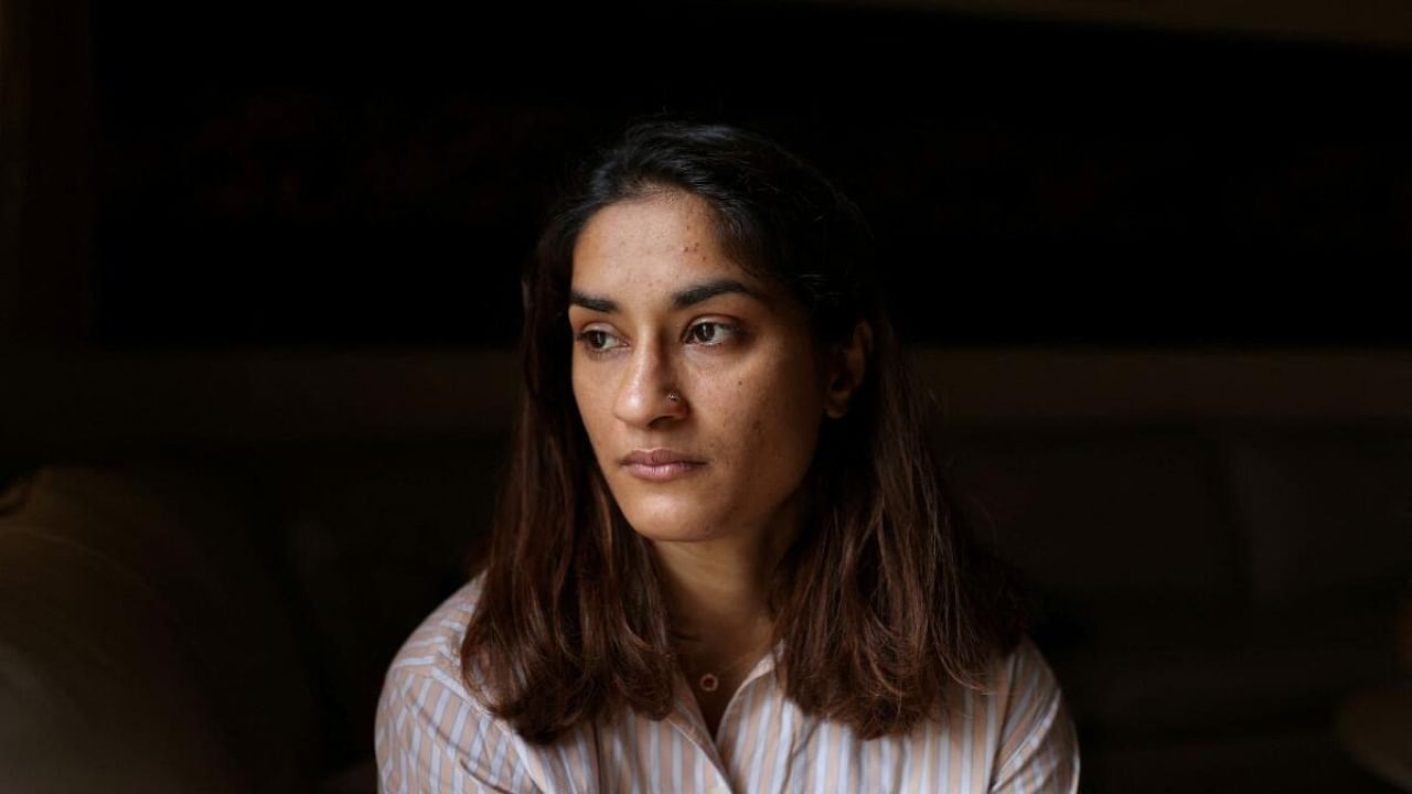 Vinesh Phogat. Credit: Reuters Photo