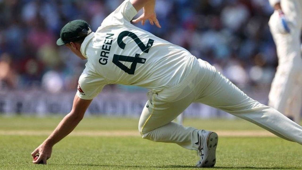 The contentious catch. Credit: Twitter/@ICC