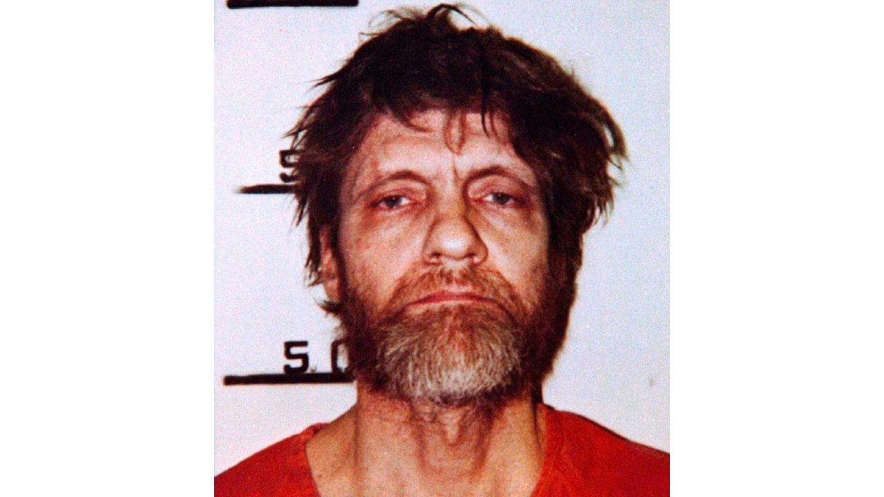 Ted Kaczynski poses in his booking mugshot from 1996. credit: Reuters Photo