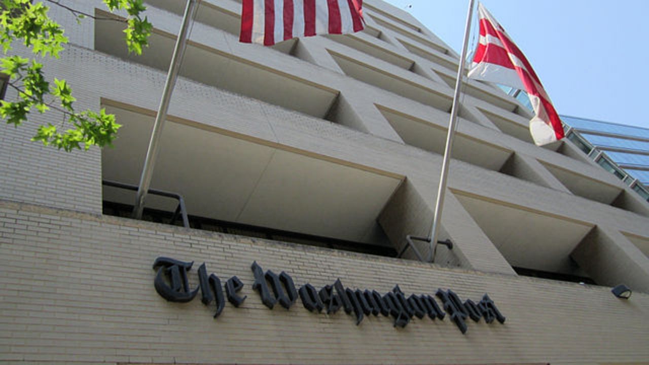 The Washington Post building in Washington, DC. Credit: Wikimedia Commons