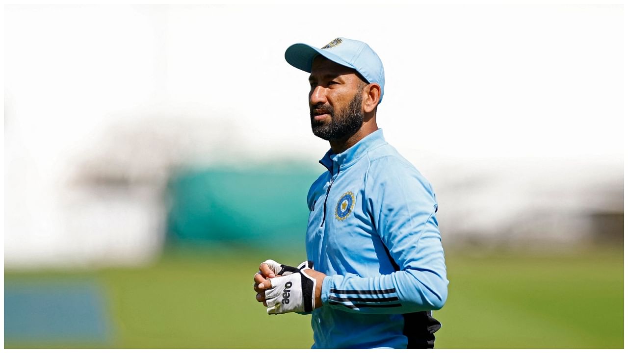 Cheteshwar Pujara. Credit: Reuters Photo