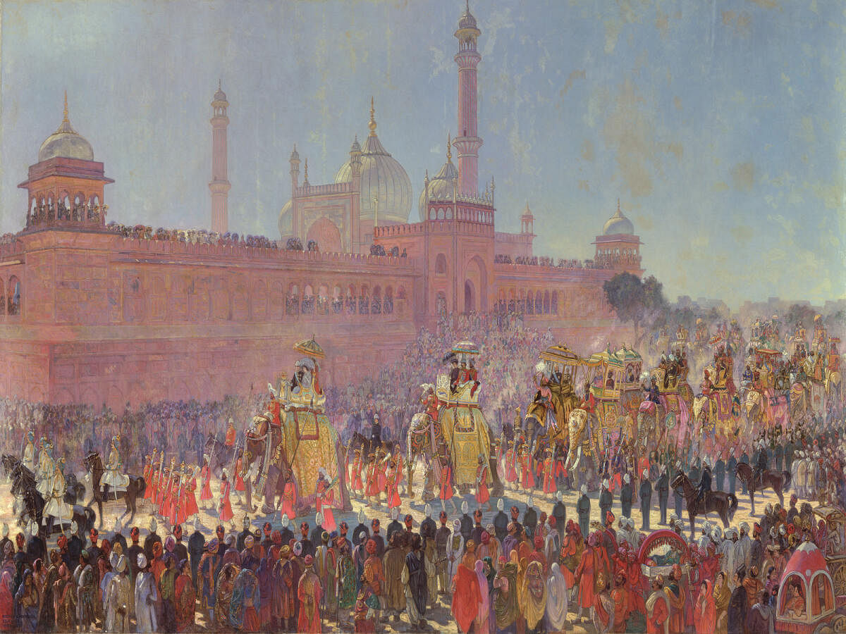 An illustration of the Elephant Procession at the Delhi Durbar of 1903. (Pic courtesy: World History Encyclopedia)