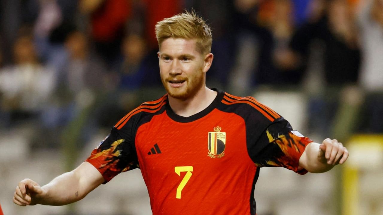 Belgium skipper Kevin De Bruyne. Credit: Reuters Photo