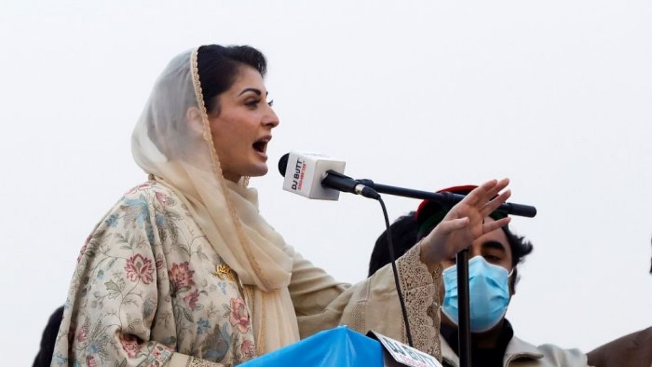 Maryam Nawaz, the daughter of Pakistan's former Prime Minister Nawaz Sharif. Credit: Reuters Photo