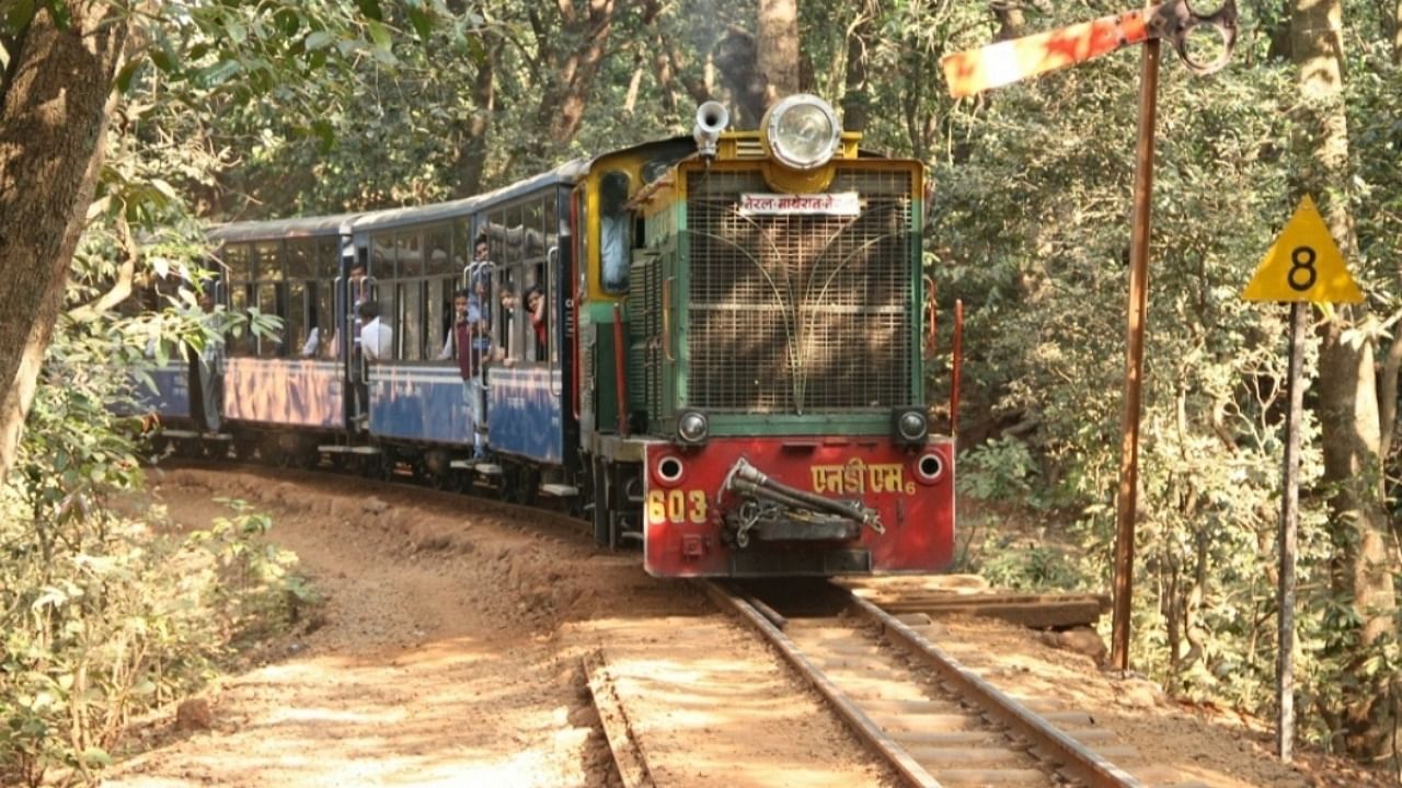 The toy train at Matheran. Credit:  Central Railway