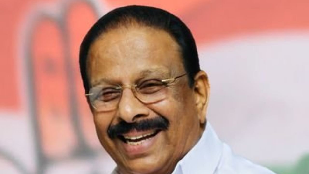 Kerala Congress chief K Sudhakaran. Credit: Twitter/@SudhakaranINC