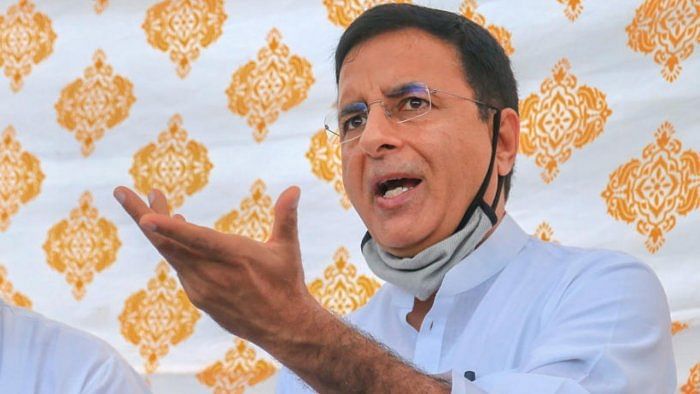 Congress MP Randeep Singh Surjewala. Credit: PTI File Photo