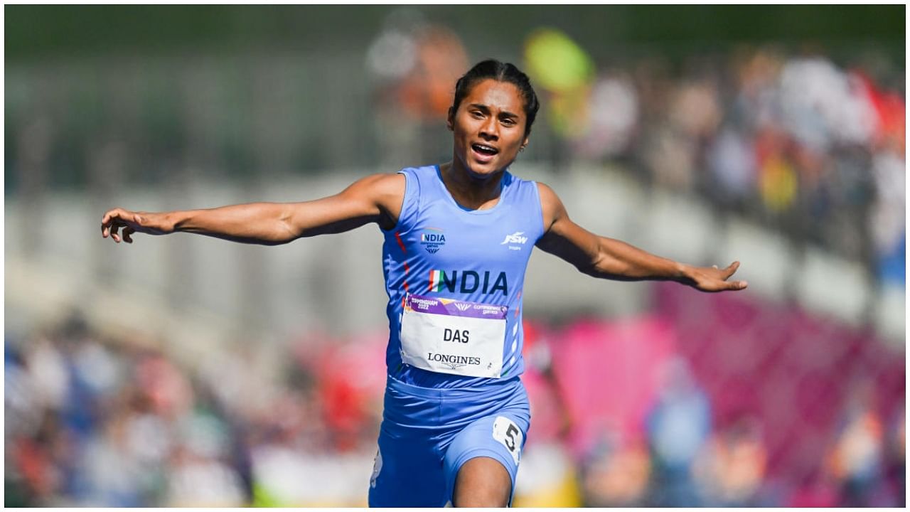 Hima Das. Credit: PTI Photo