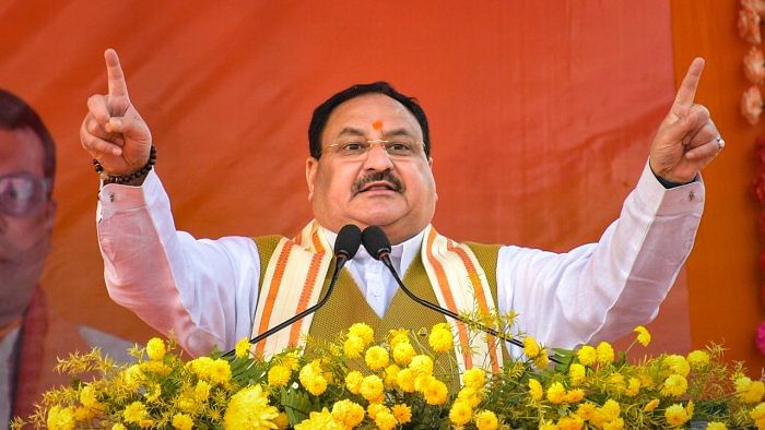 BJP president J P Nadda. Credit: PTI File Photo  