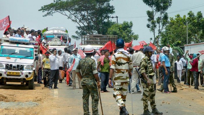 There have been increasing reports of violence in Bengal ahead of the polls. Credit: PTI Photo