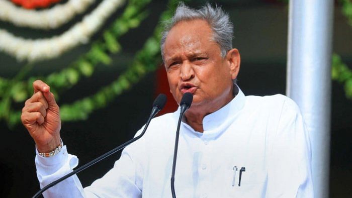 Rajasthan Chief Minister Ashok Gehlot. Credit: PTI Photo