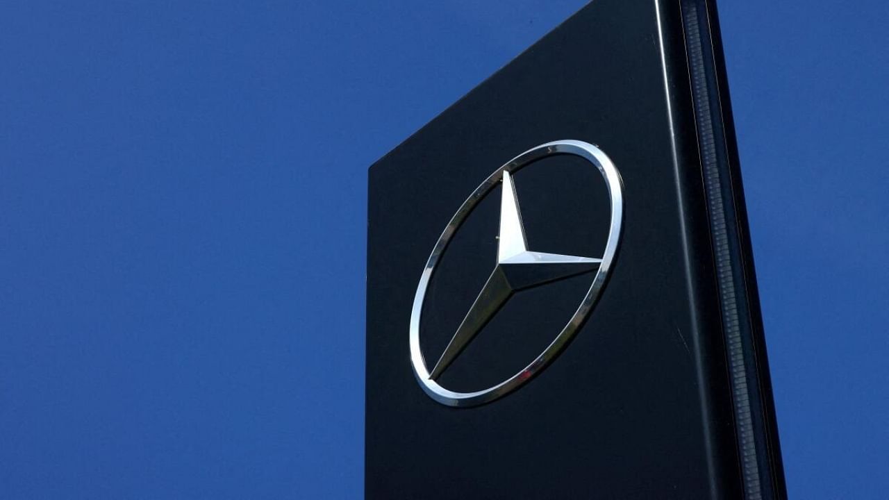 The logo of Mercedes-Benz. Credit: Reuters Photo