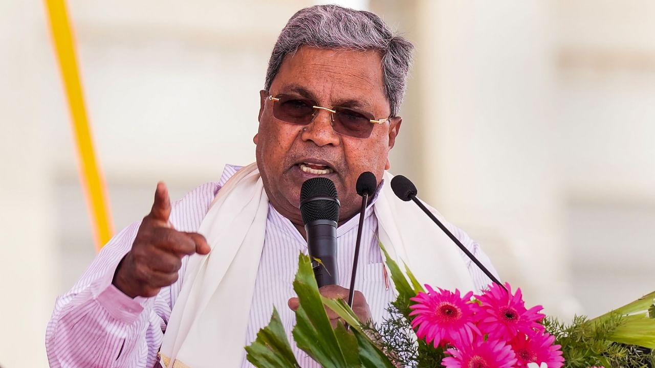 Karnataka Chief Minister Siddaramaiah. Credit: PTI File Photo