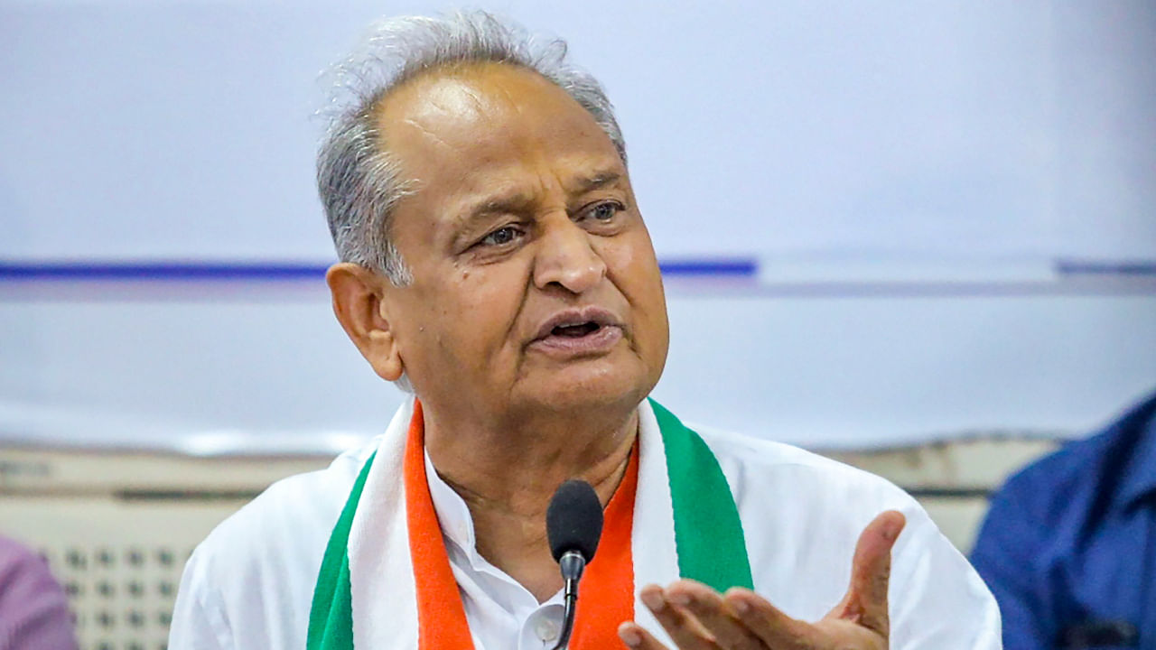 Rajasthan Chief Minister Ashok Gehlot. Credit: PTI File Photo