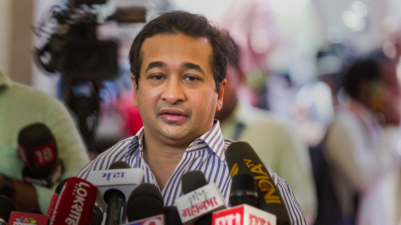 BJP MLA Nitesh Rane. Credit: PTI Photo