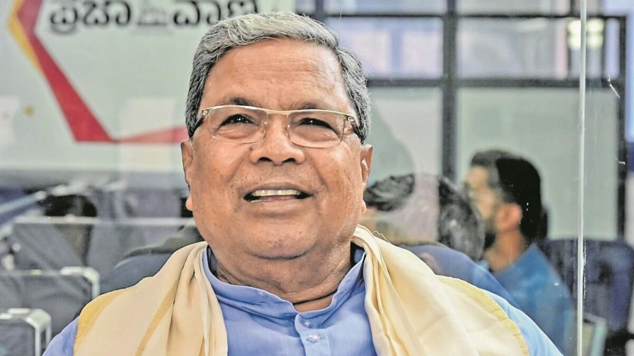 Karnataka Chief Minister Siddaramaiah. Credit: DH Photo