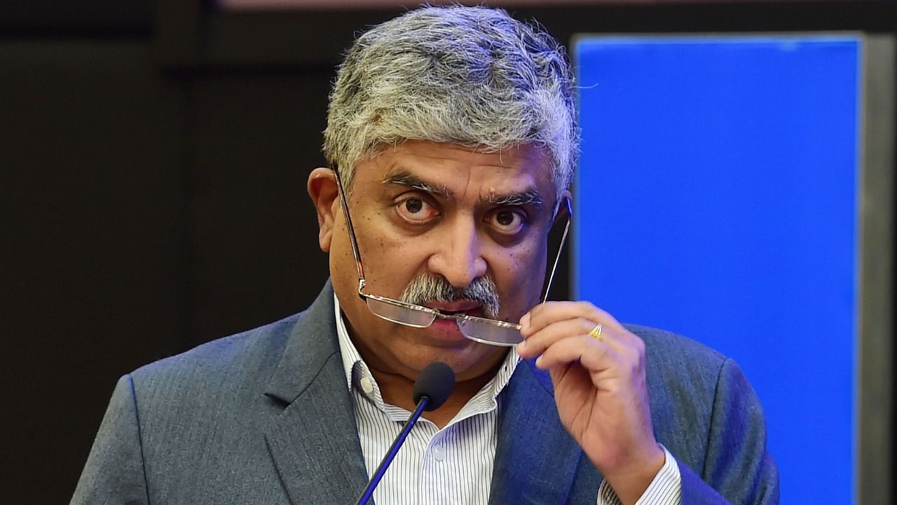  Infosys Chairman Nandan Nilekani. Credit: PTI File Photo