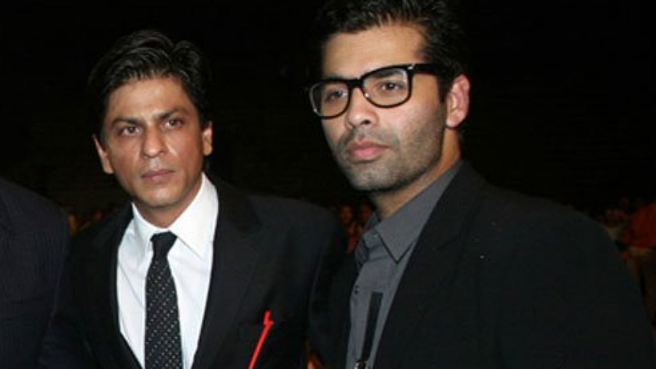 File photo of Shah Rukh Khan and Karan Johar. Credit: Reuters File PHOTO