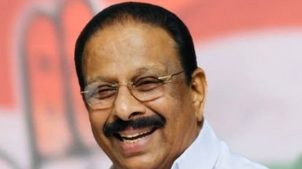 Kerala Congress chief K Sudhakaran. Credit: Twitter/@SudhakaranINC