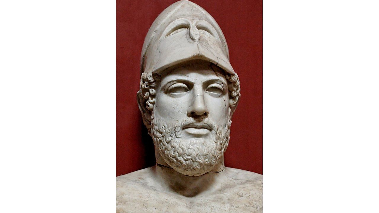 A bust of the ancient Greek politician and general Pericles. Credit: Wikimedia Commons