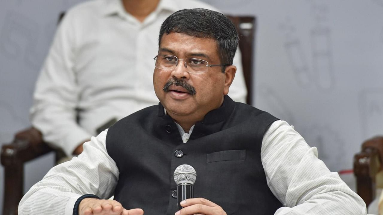 Minister of Education Dharmendra Pradhan. Credit: PTI Photo