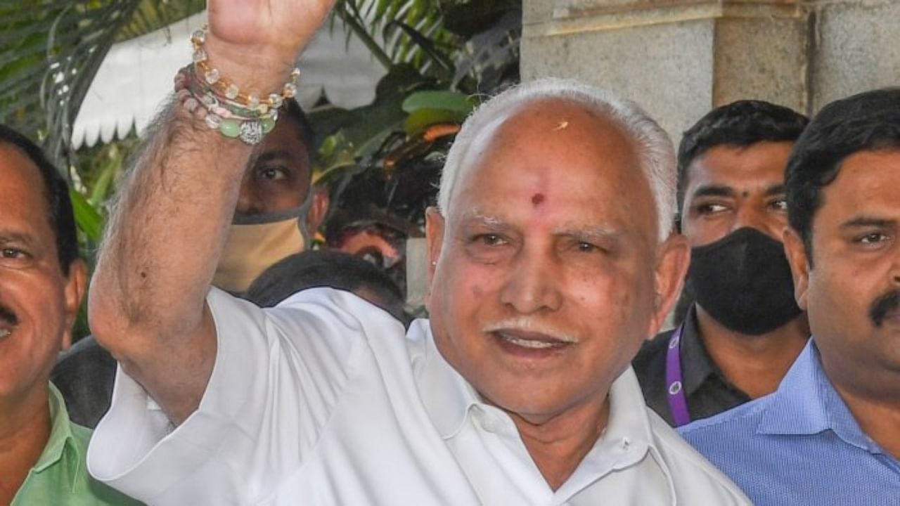 Veteran BJP leader B S Yediyurappa. Credit: DH Photo