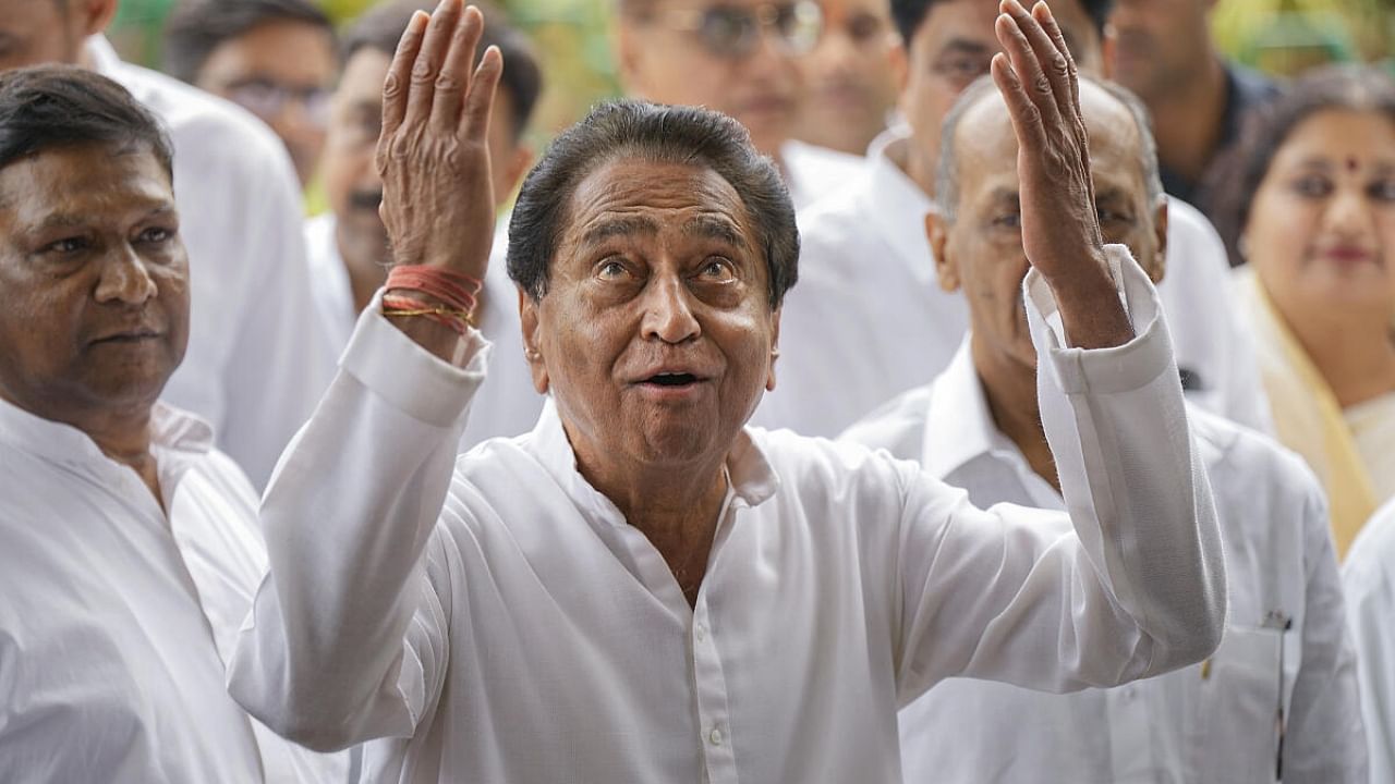 Congress leader Kamal Nath. Credit: PTI Photo