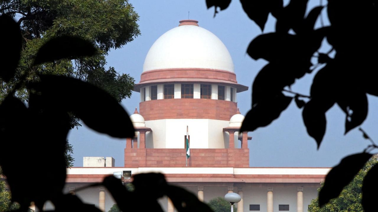 File photo of the Supreme Court building in Delhi. Credit: PTI 