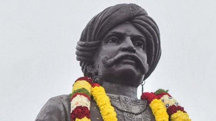 Kempegowda statue. Credit: DH Photo