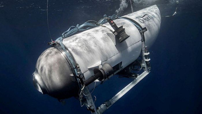 The Titan submersible operated by OceanGate Expeditions. Credit: Reuters Photo