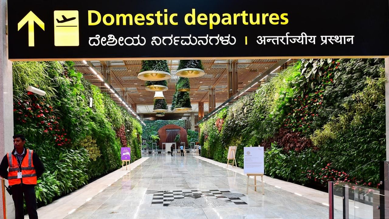 Kempegowda International Airport Bengaluru Terminal 2. Credit: DH Photo