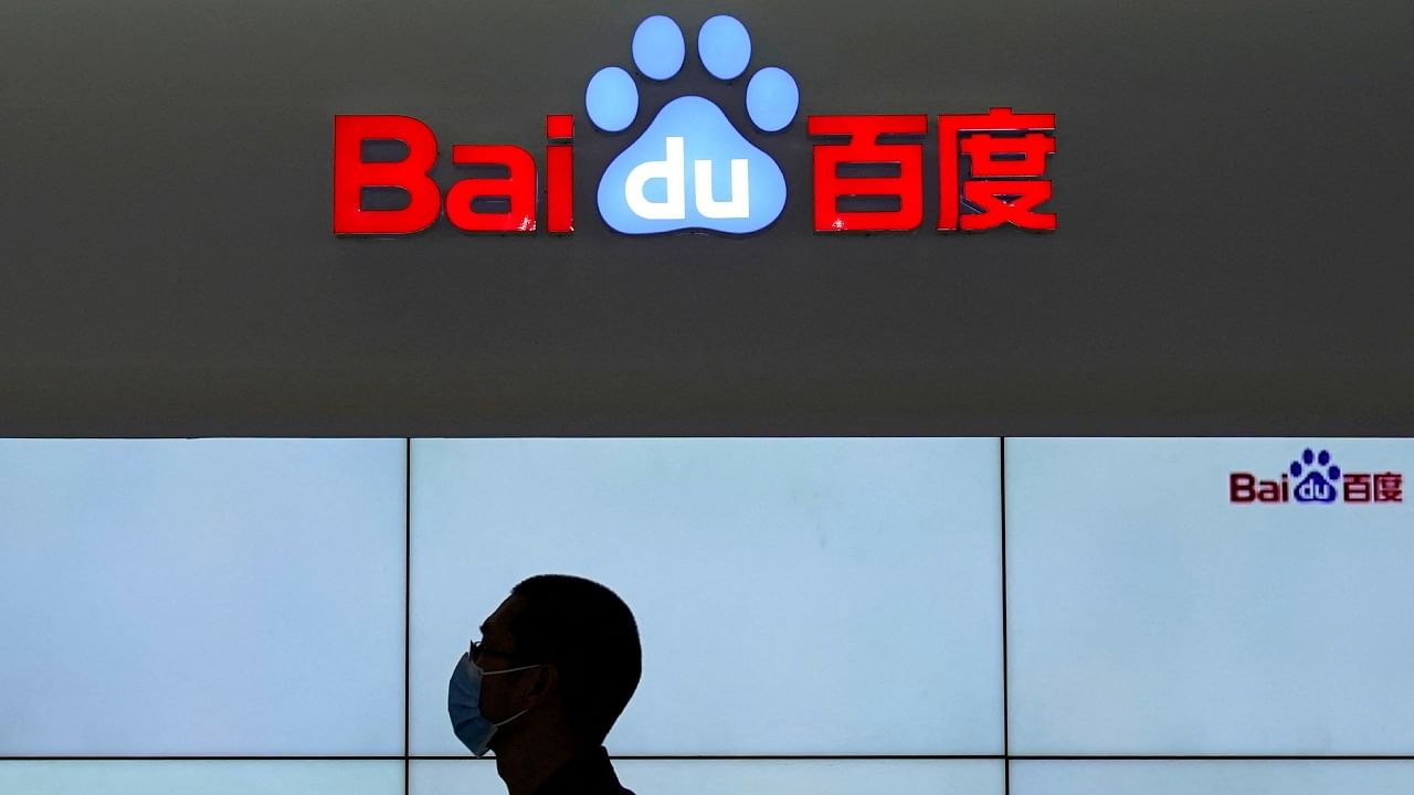  A logo of Baidu is seen during the World Internet Conference (WIC) in Wuzhen, Zhejiang province, China, November 23, 2020. Credit: Reuters Photo