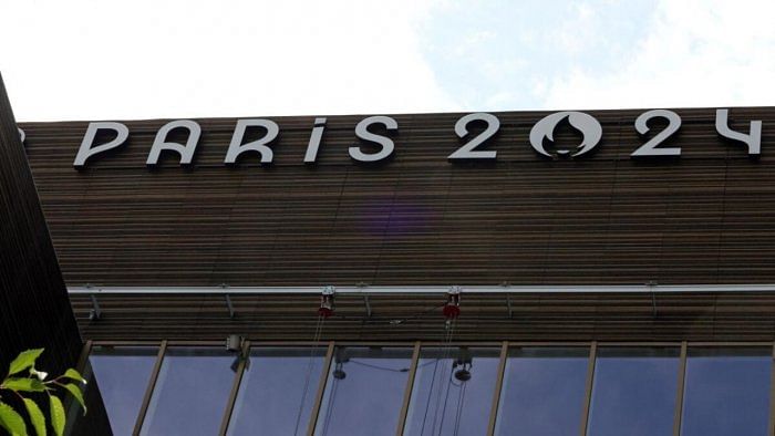 The logo of the Paris 2024 Olympics and Paralympics Games. Credit: Reuters Photo