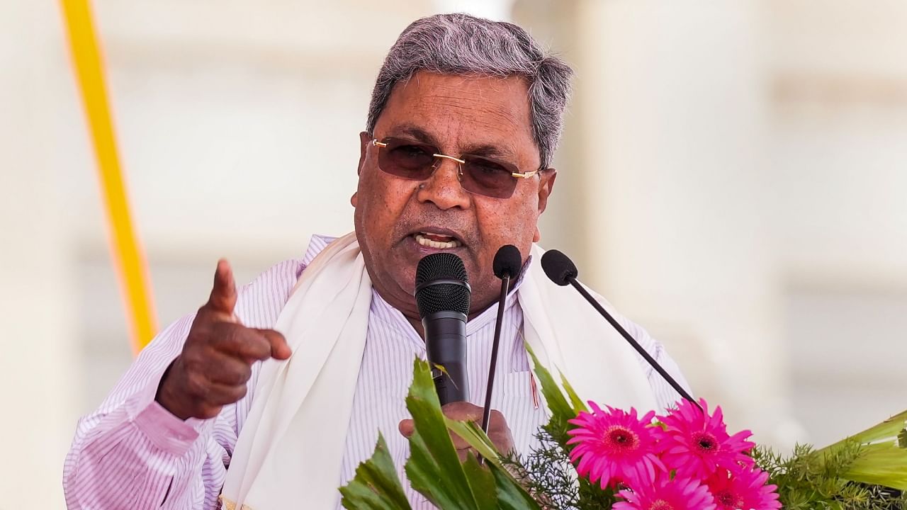 Karnataka Chief Minister Siddaramaiah. Credit: PTI File Photo