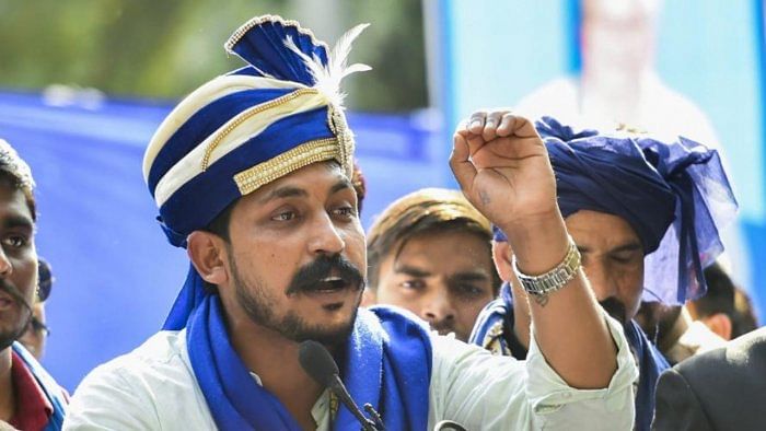 Dalit leader and Bhim Army chief Chandrashekhar Azad. Credit: PTI Photo