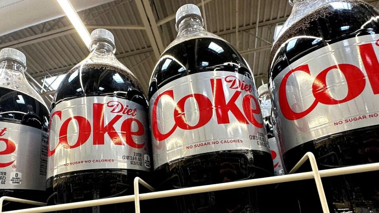 Bottles of Diet Coke. Credit: Reuters Photo