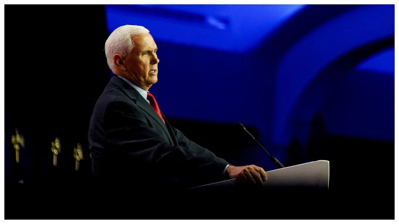 US presidential candidate and former Vice President Mike Pence. Credit: Reuters Photo