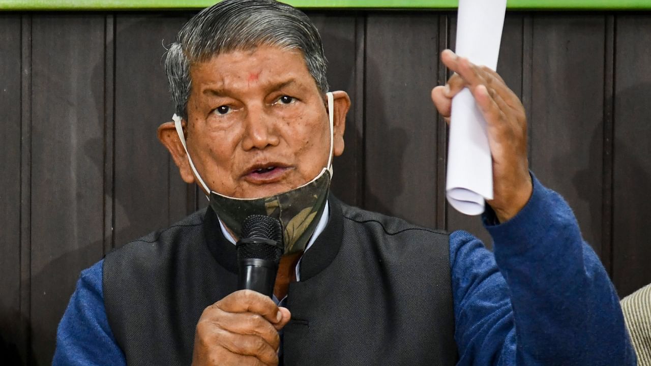 Former Uttarakhand CM Harish Rawat: Credit: PTI File Photo